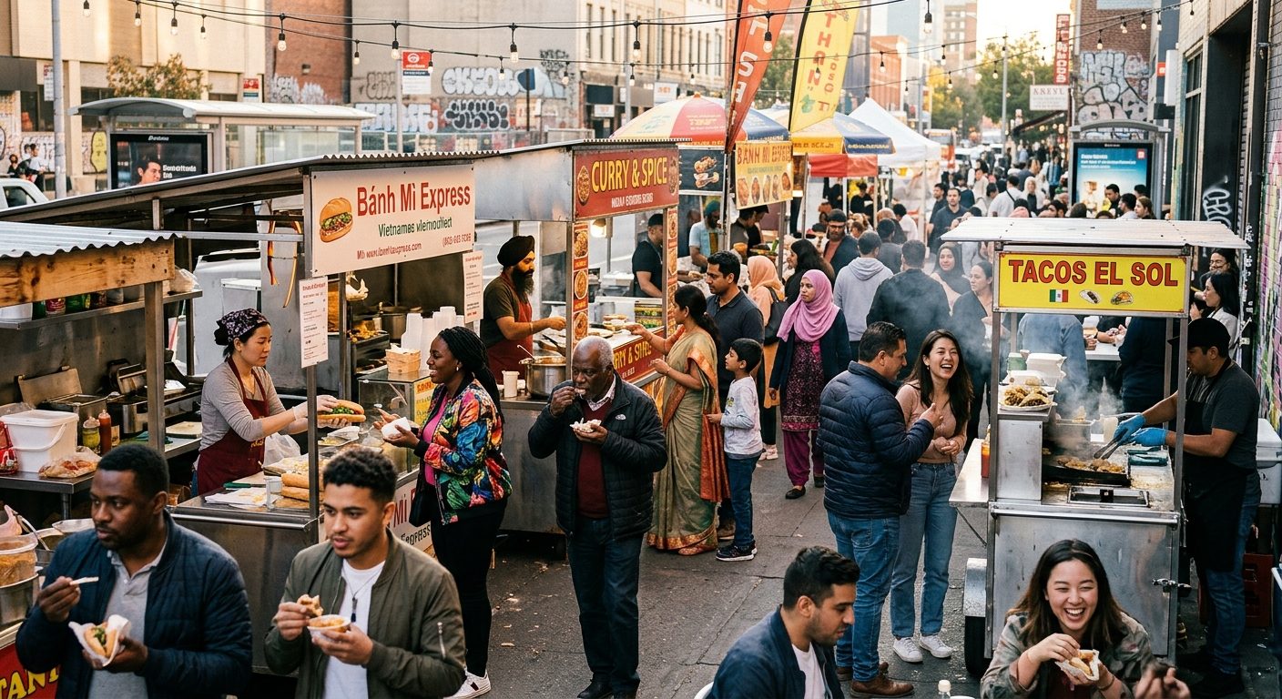 Madkultur på tværs: hvordan streetfood fortæller historier