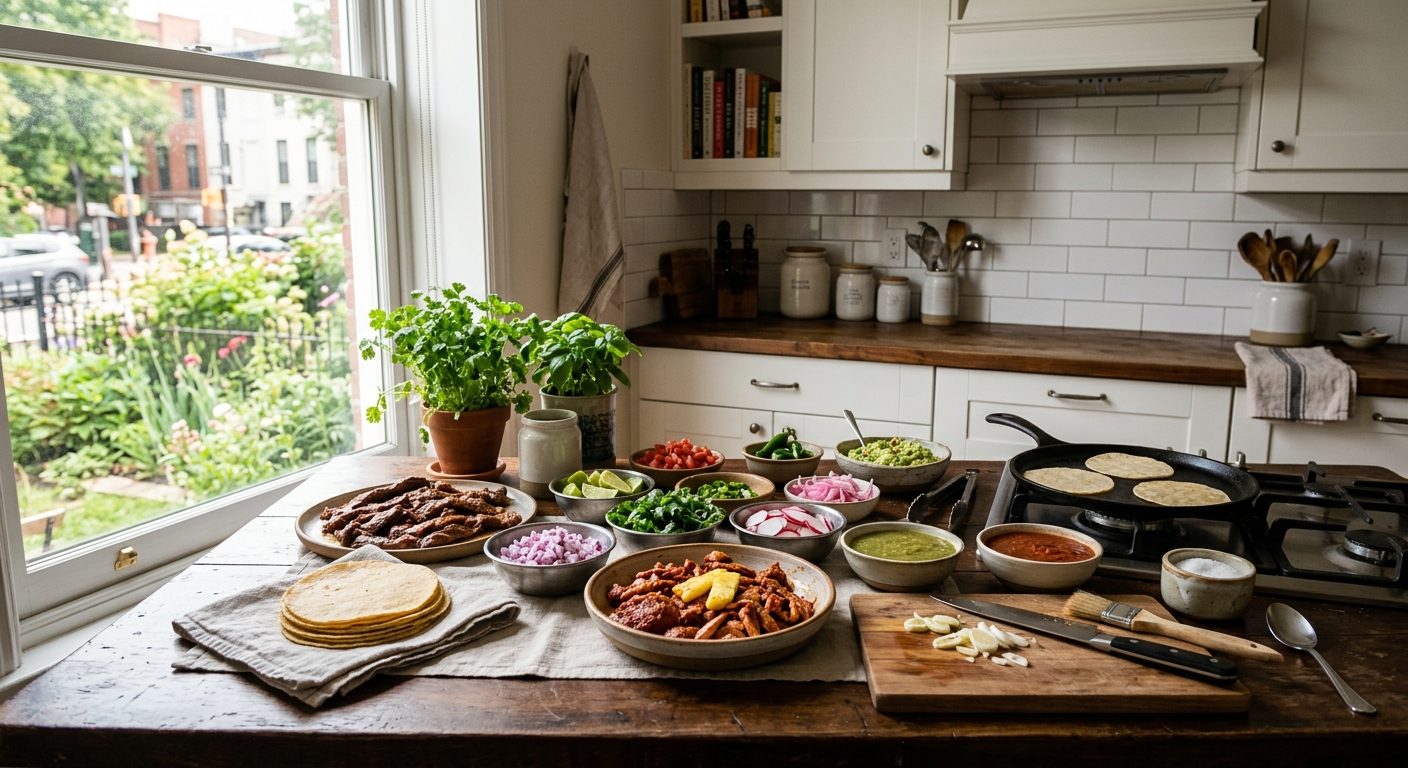 Fra køkkenet til gaden: sådan laver du streetfood derhjemme